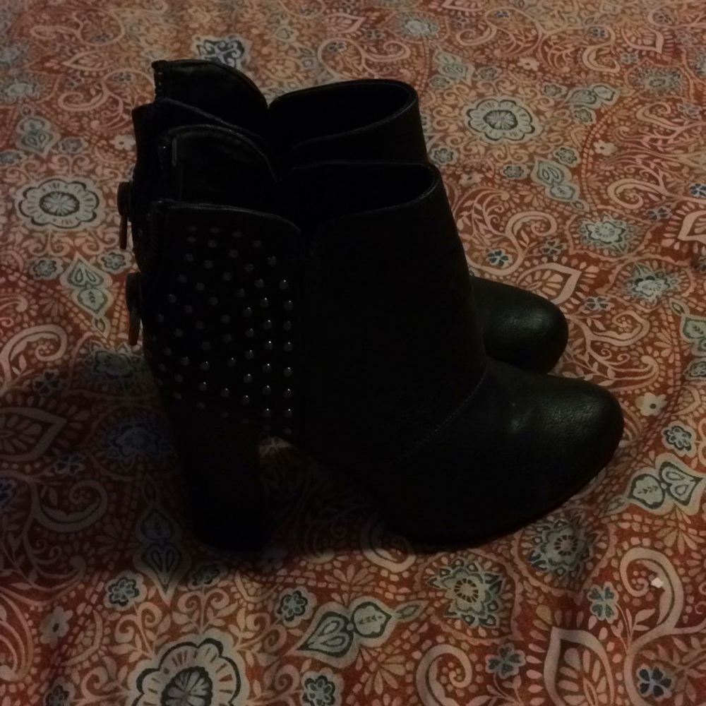 Electric Karma Healed Ankle Boots. EUC.